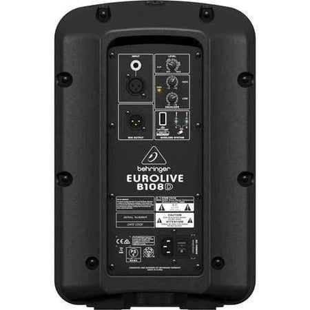 Behringer B108D Active 300 Watt 2-Way 8″ PA Speaker System