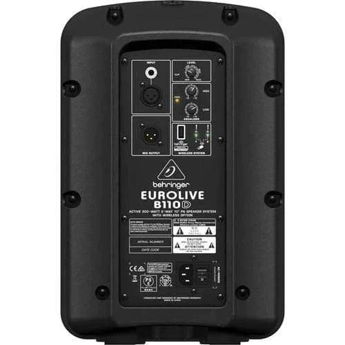 Behringer B110D Active 300-Watt 2-Way 10" PA Speaker System with Wireless Option