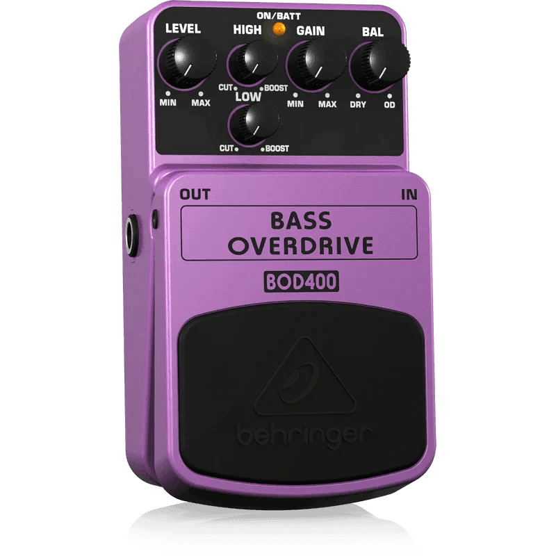 Behringer Bass Overdrive BOD400 Bass Effects Pedal