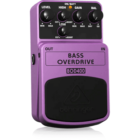Behringer Bass Overdrive BOD400 Bass Effects Pedal