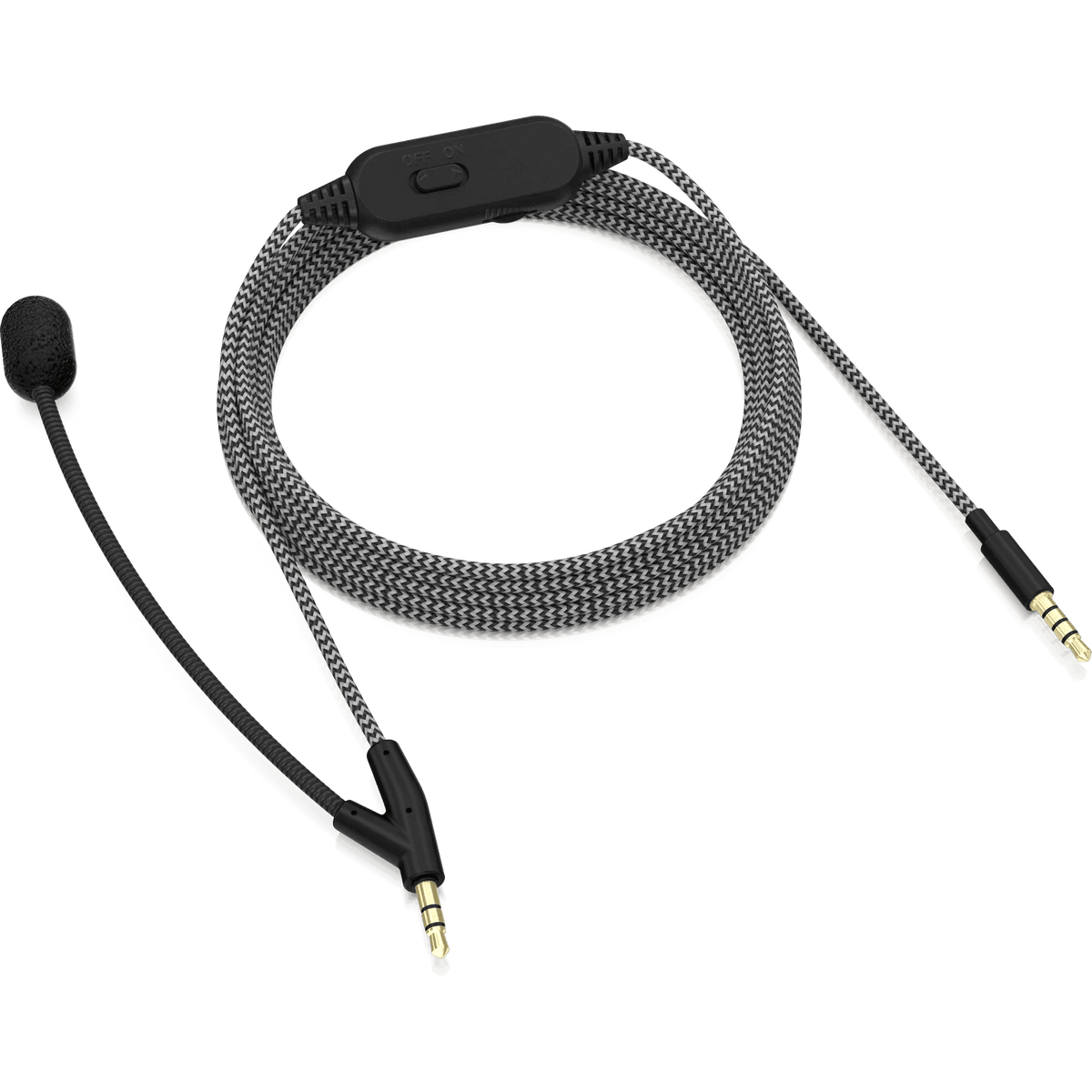 Behringer BC12 Premium Headphone Cable with Boom Microphone and In-line Control