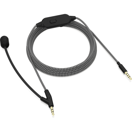 Behringer BC12 Premium Headphone Cable with Boom Microphone and In-line Control