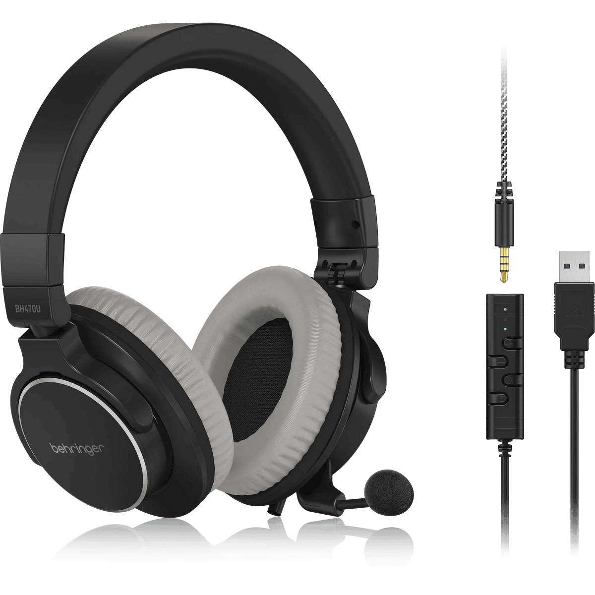 Behringer BH470U Headphones with Detachable Mic
