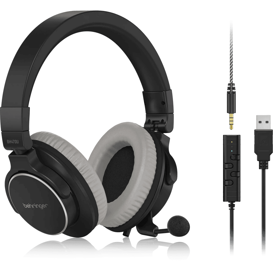 Behringer BH470U Headphones with Detachable Mic