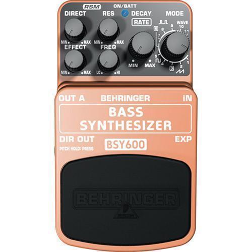 Behringer BSY600 Guitar Effects Pedal Bass Synthesizer
