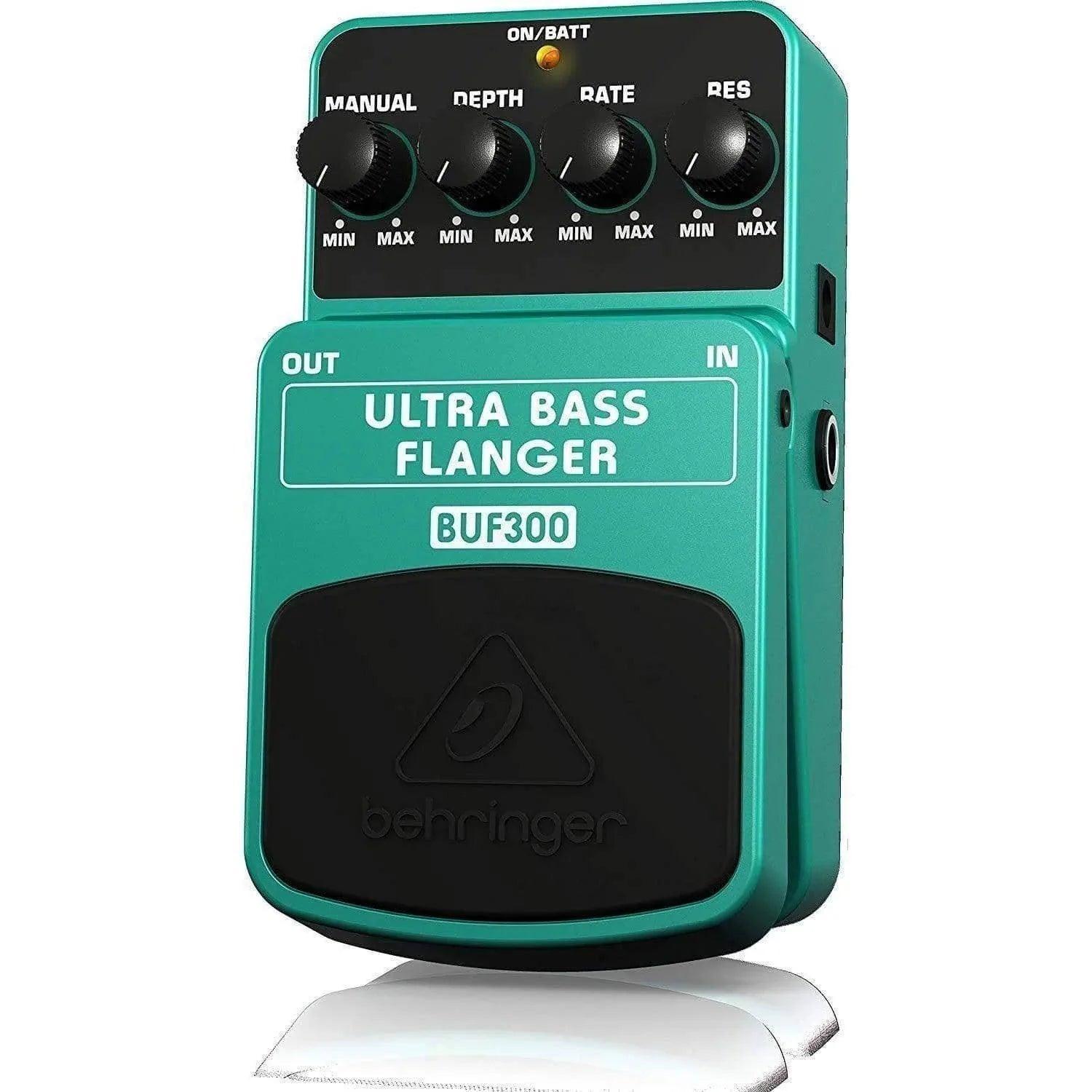 Behringer BUF300 Guitar Effects Pedal Ultra Bass Flanger