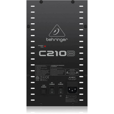 Behringer C210B 160W Powered Column Loudspeaker with Battery, 8" Subwoofer