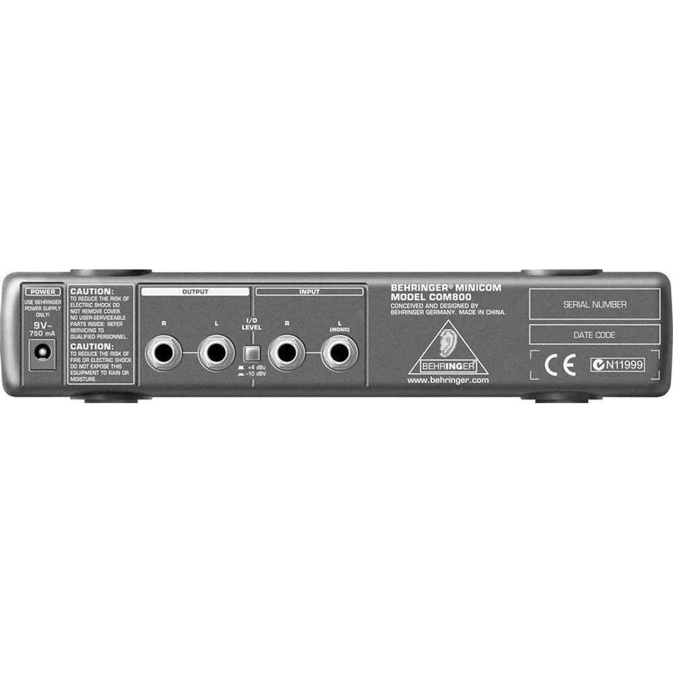 Behringer COM800 Graphic Equalizer (Discontinued)