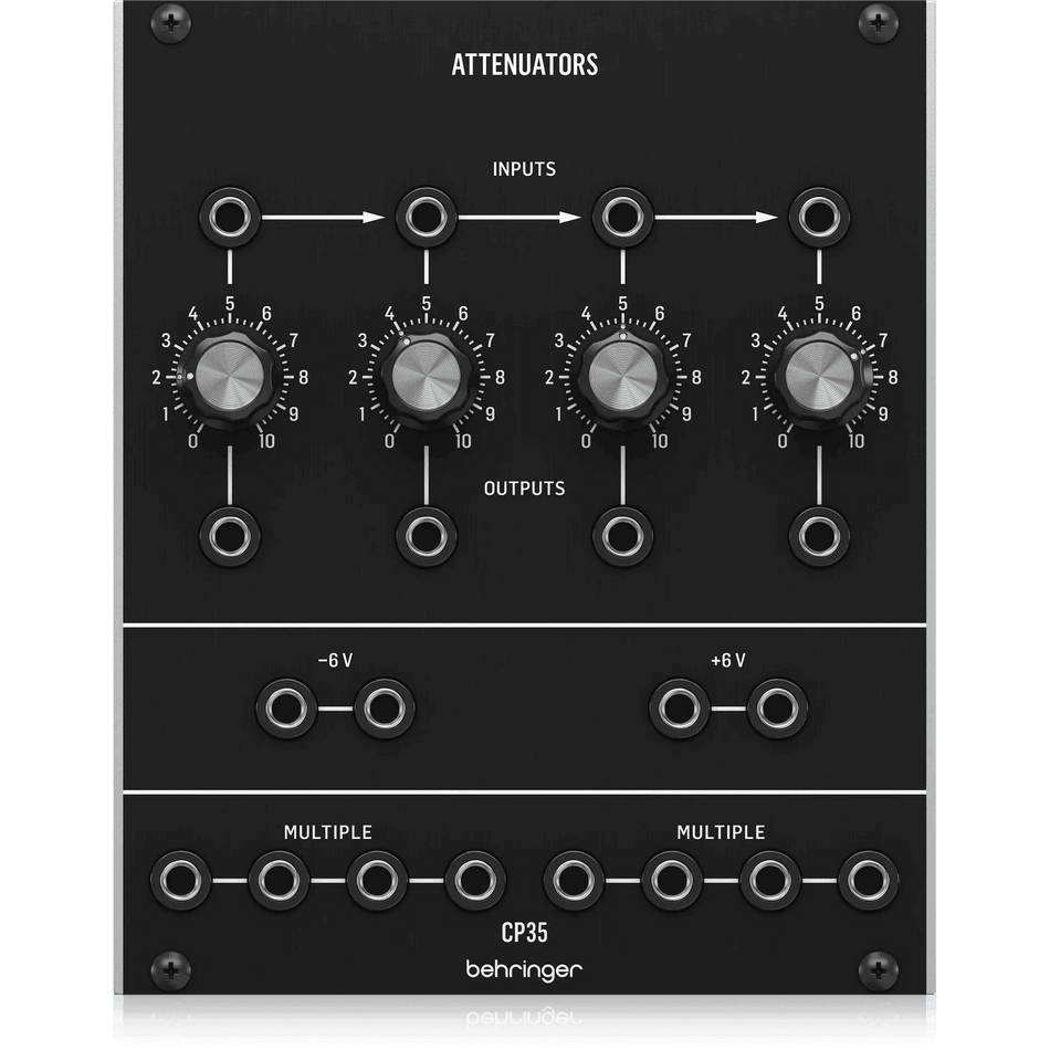 Behringer CP35 ATTENUATORS Legendary Analog Attenuator and Multiples Module for Eurorack