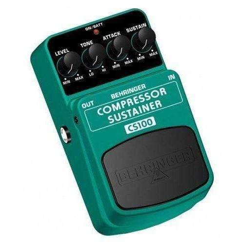Behringer CS100 Guitar Effects Pedal Compresor/Sustaner