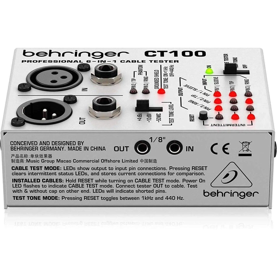 Behringer CT100 Cable Tester