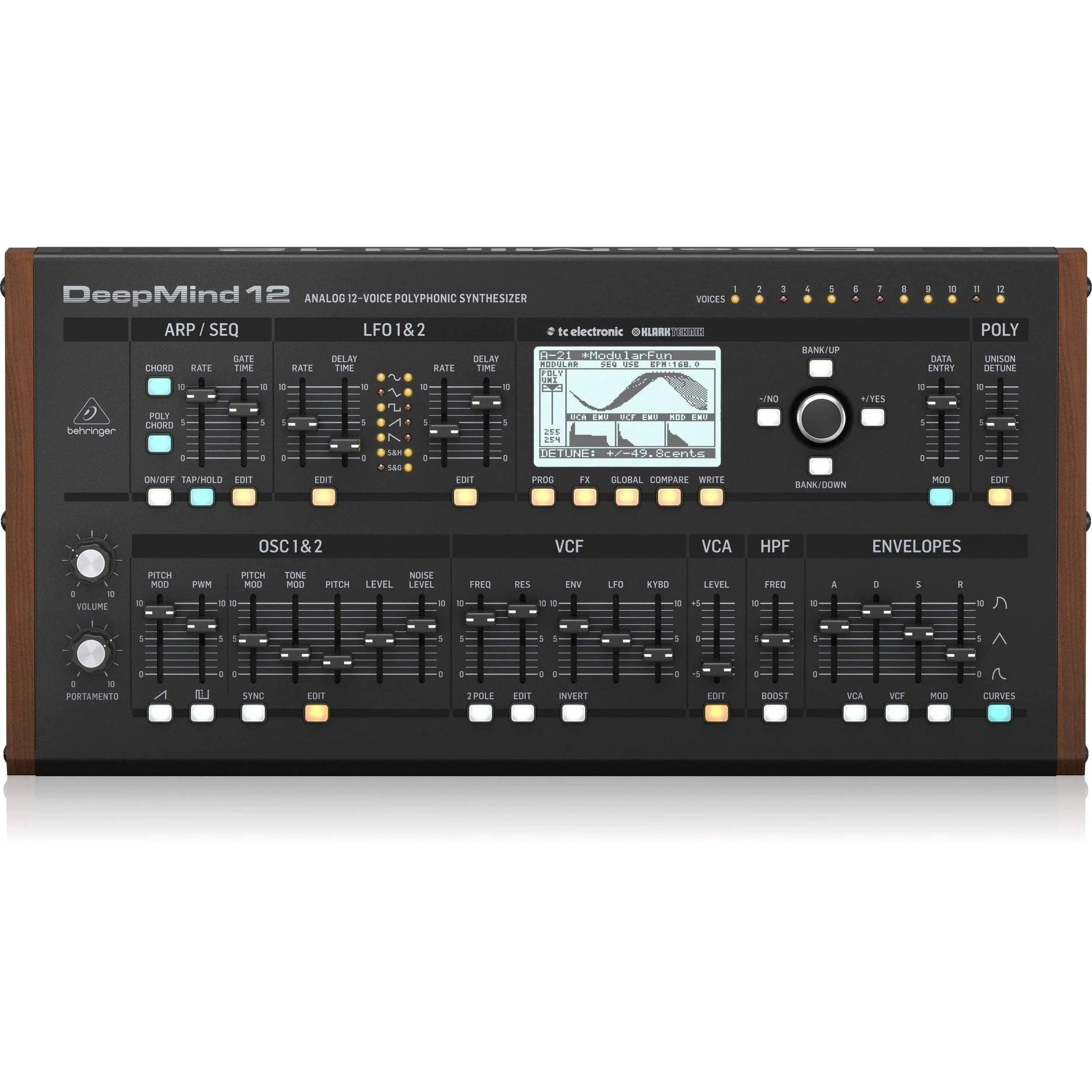Behringer DeepMind 12D 12-voice Analog Synthesizer