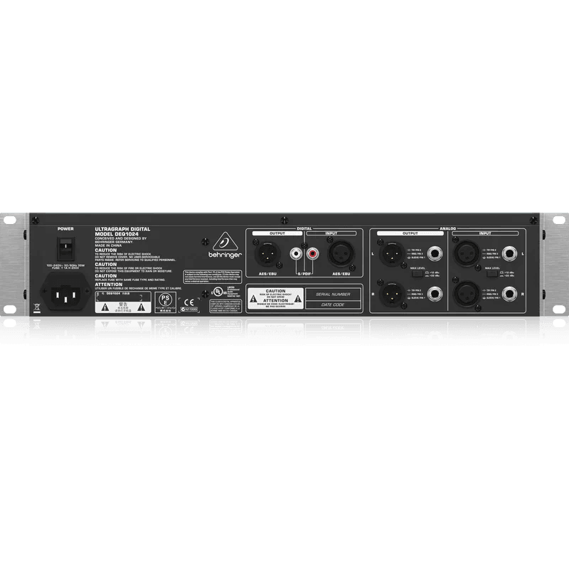 Behringer DEQ1024 Graphic Equalizer