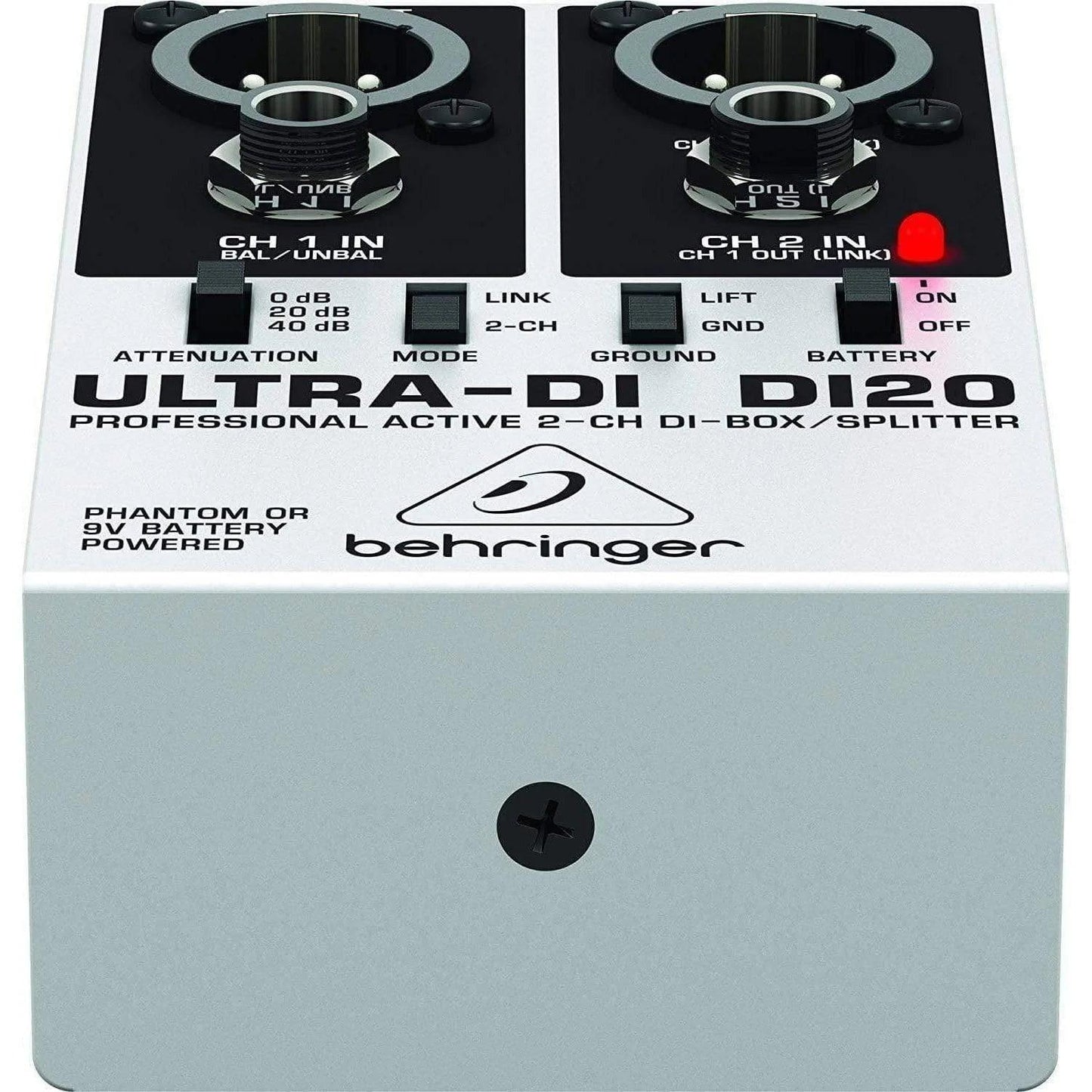 Behringer DI20 Direct Injection Box Active 2 CH