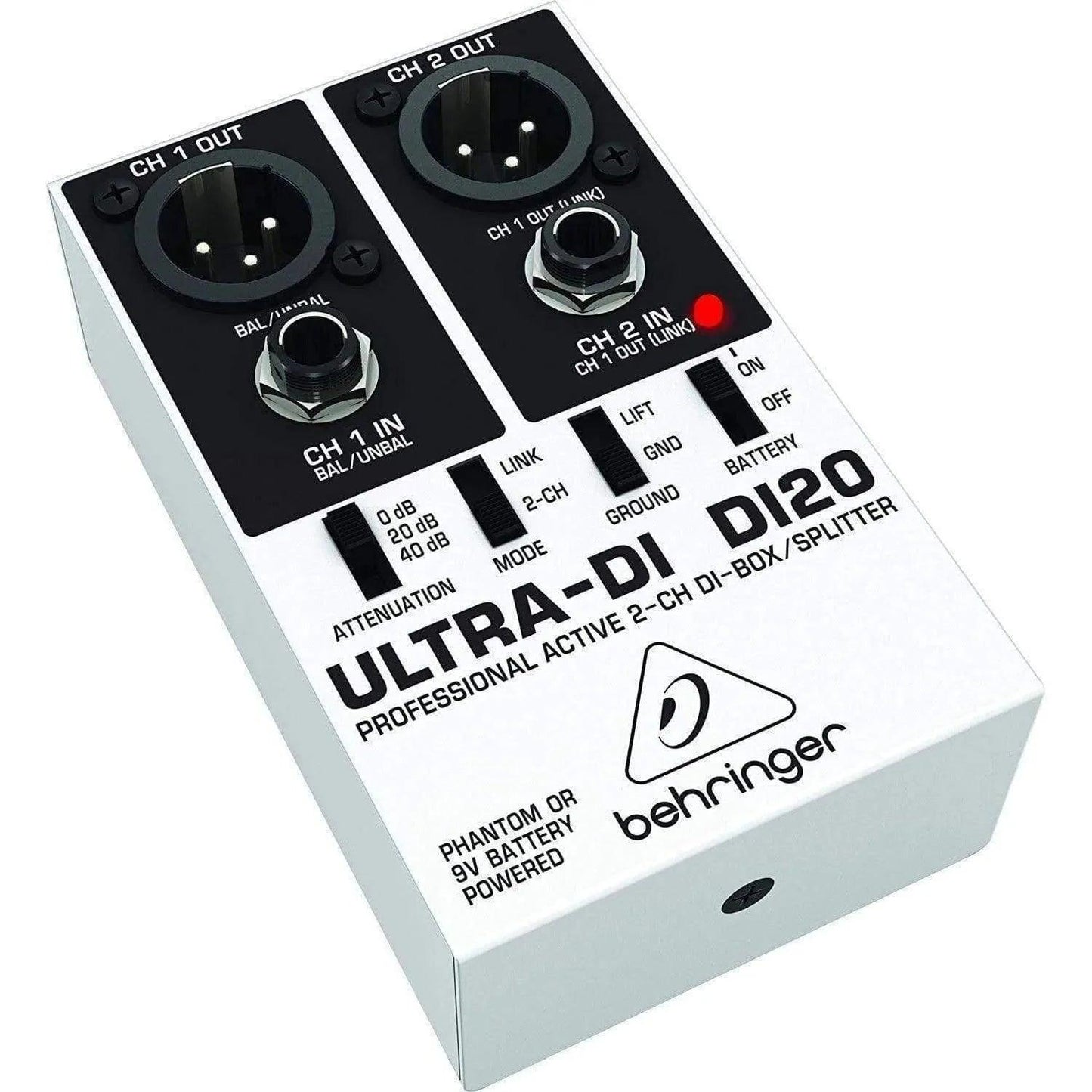 Behringer DI20 Direct Injection Box Active 2 CH