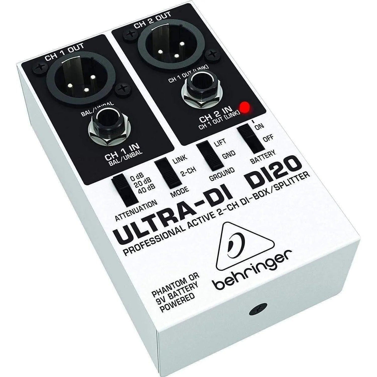 Behringer DI20 Direct Injection Box Active 2 CH