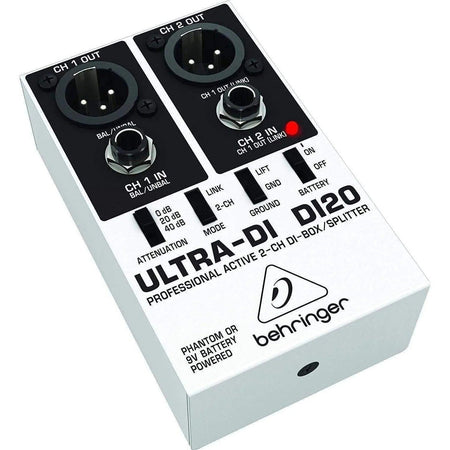 Behringer DI20 Direct Injection Box Active 2 CH