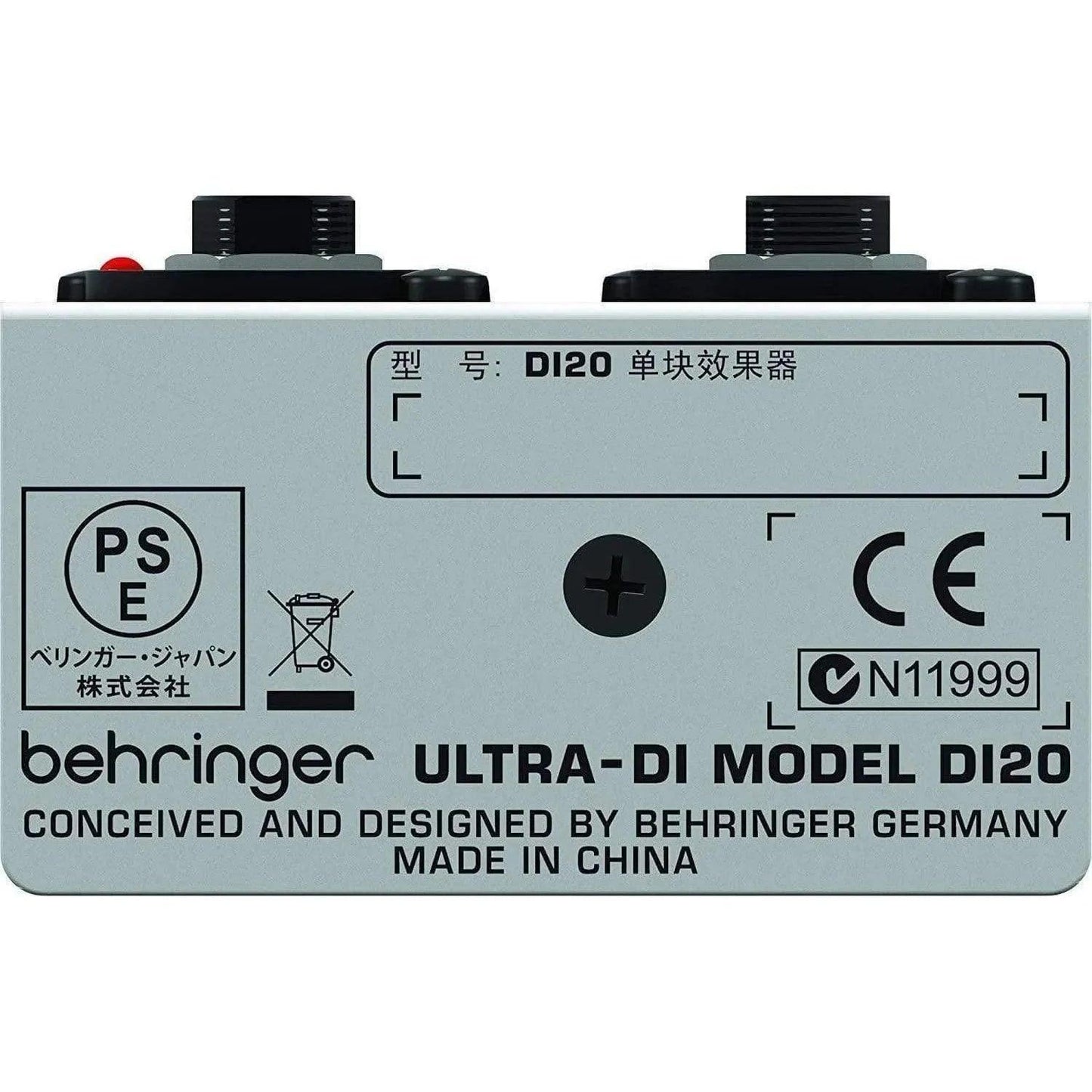Behringer DI20 Direct Injection Box Active 2 CH