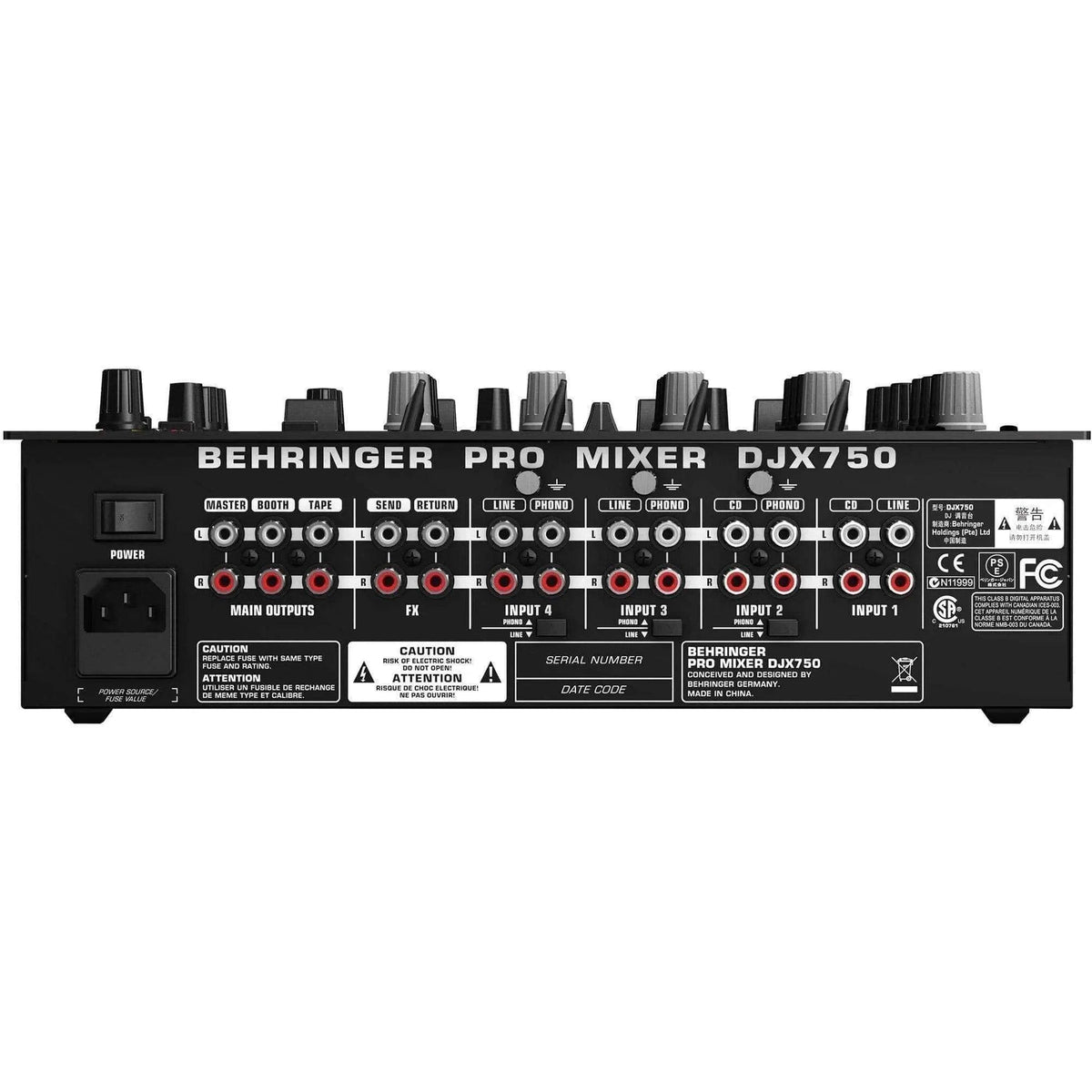 Behringer DJX750 Pro DJ Mixer