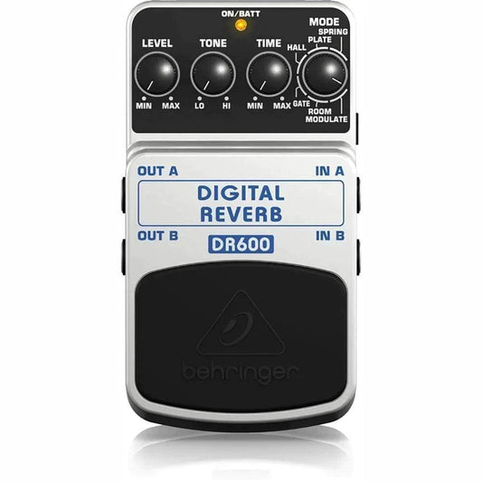 Behringer DR600 Digital Reverb Effects Pedal