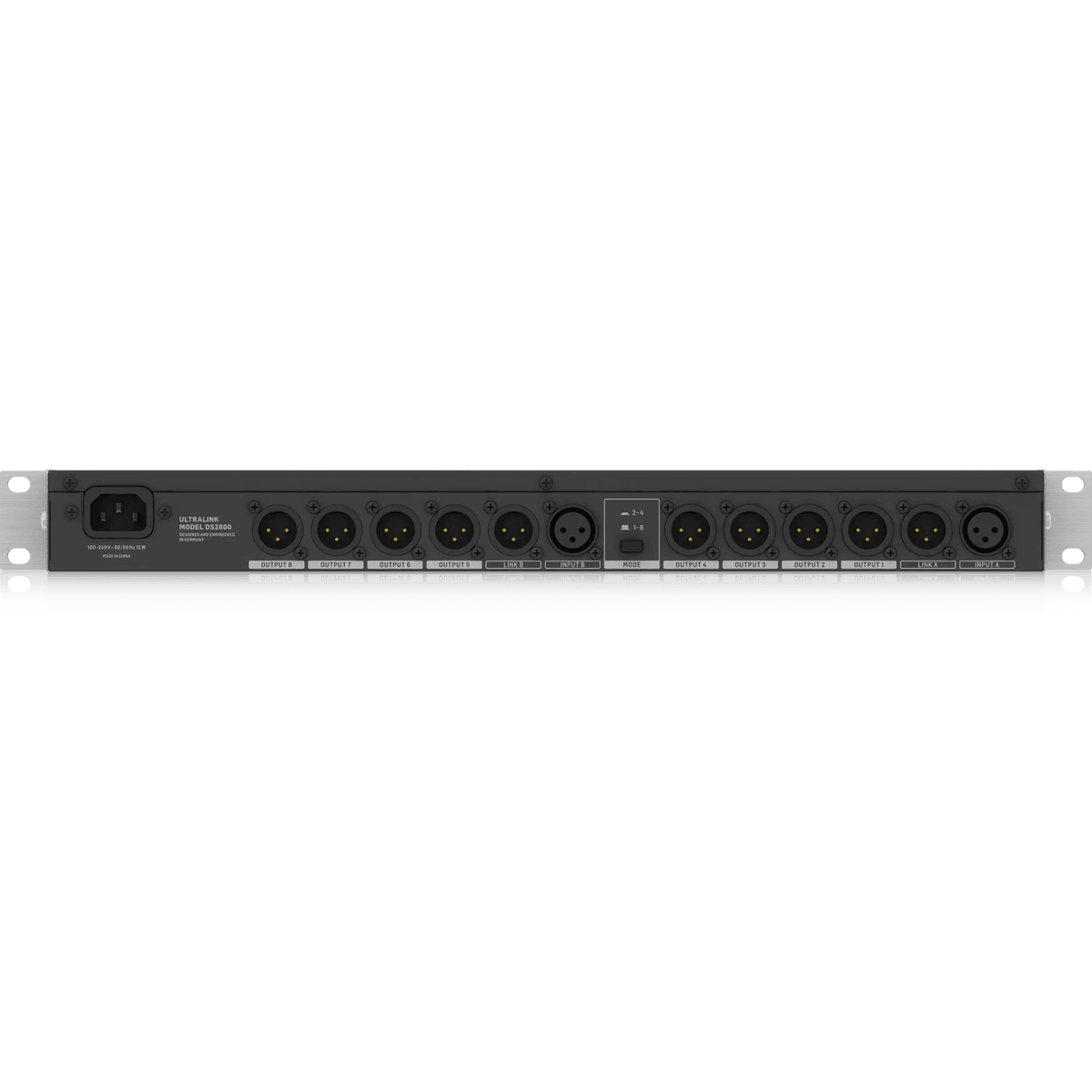 Behringer DS2800 Professional 2-Input 8-Output Distribution Splitter