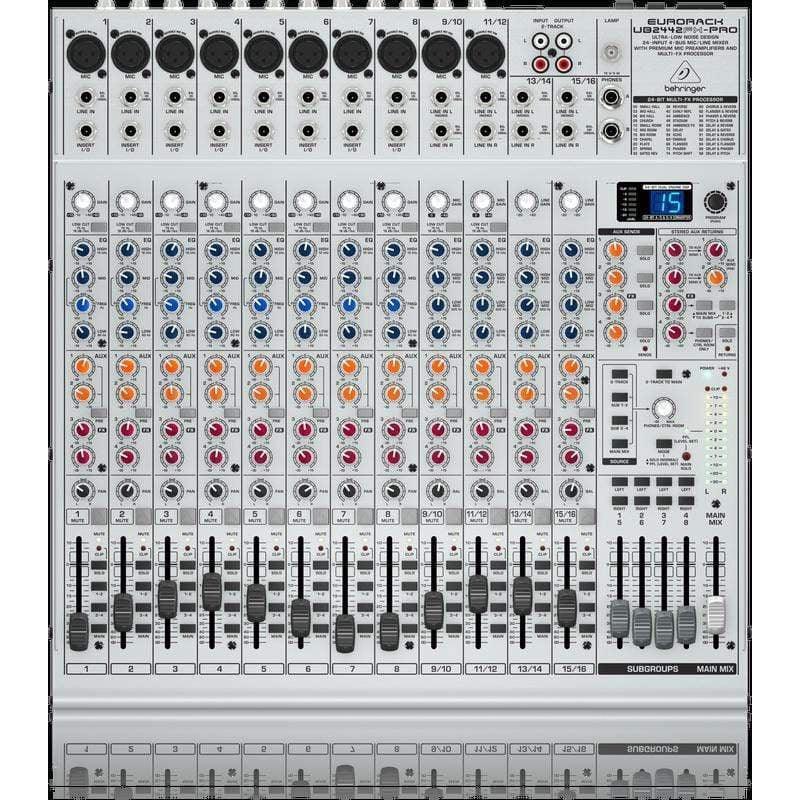 Behringer Euroback UB2442FXPRO 24 Channel Analog Mixer