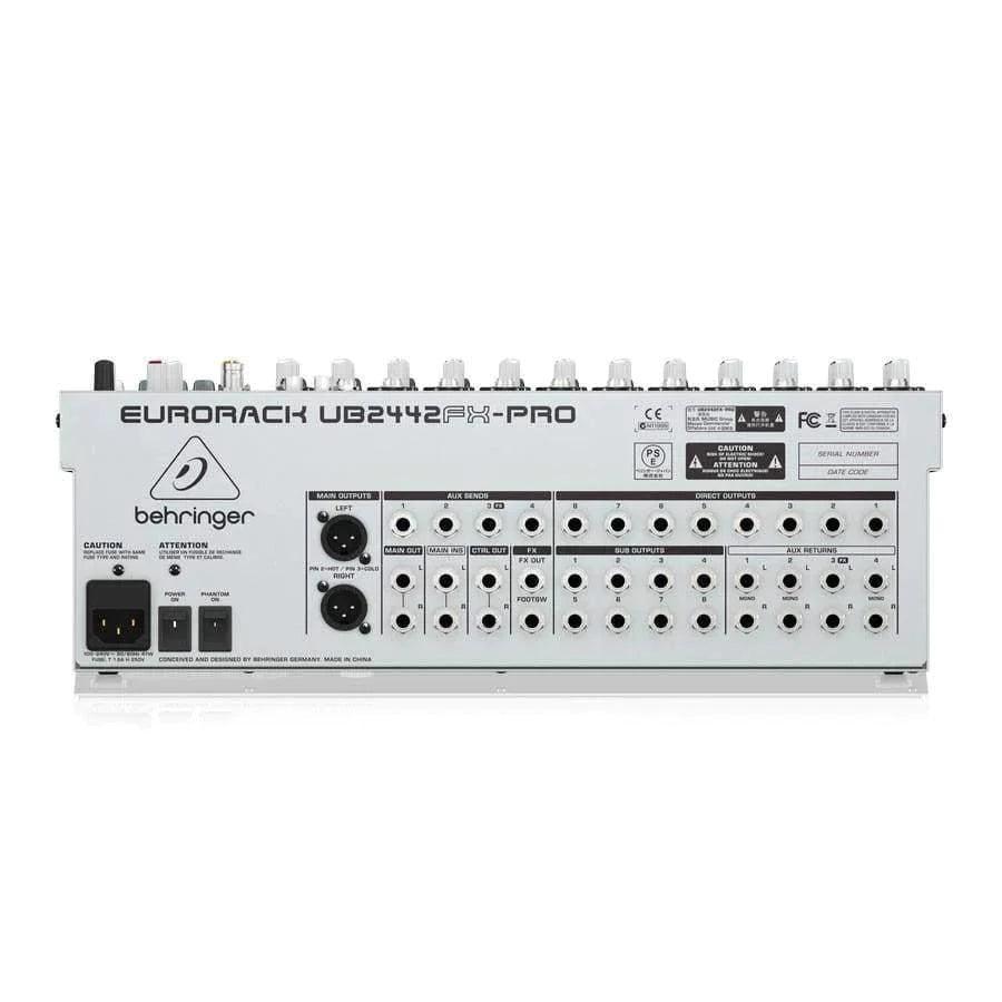 Behringer Euroback UB2442FXPRO 24 Channel Analog Mixer