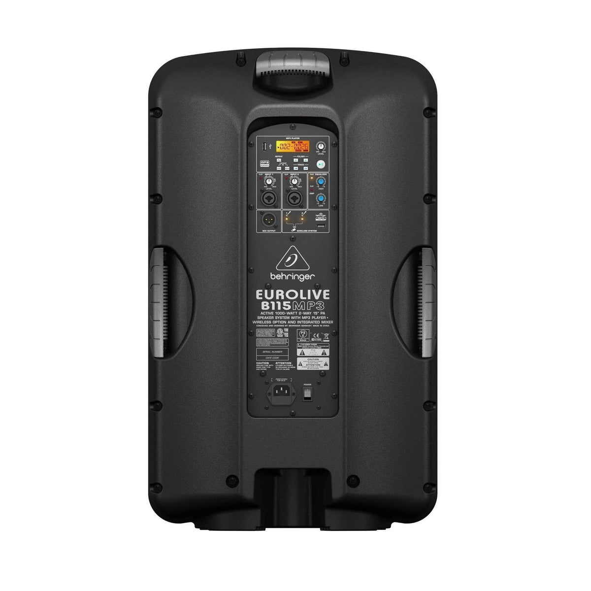 Behringer Eurolive B115MP3 PA Active Speakers