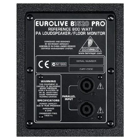 Behringer Eurolive B1520PRO Professional Speaker