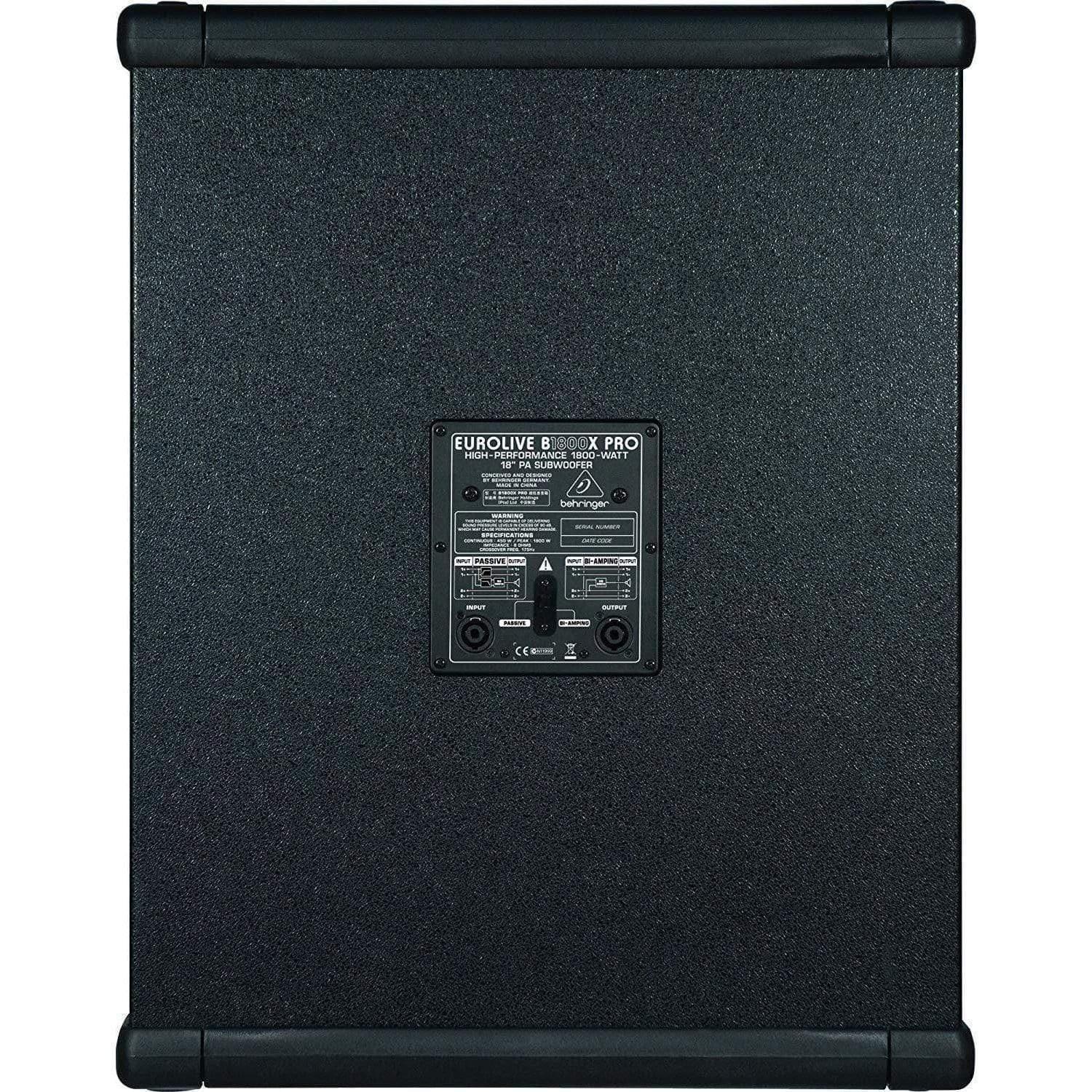 Behringer Eurolive B1800XPRO Subwoofer