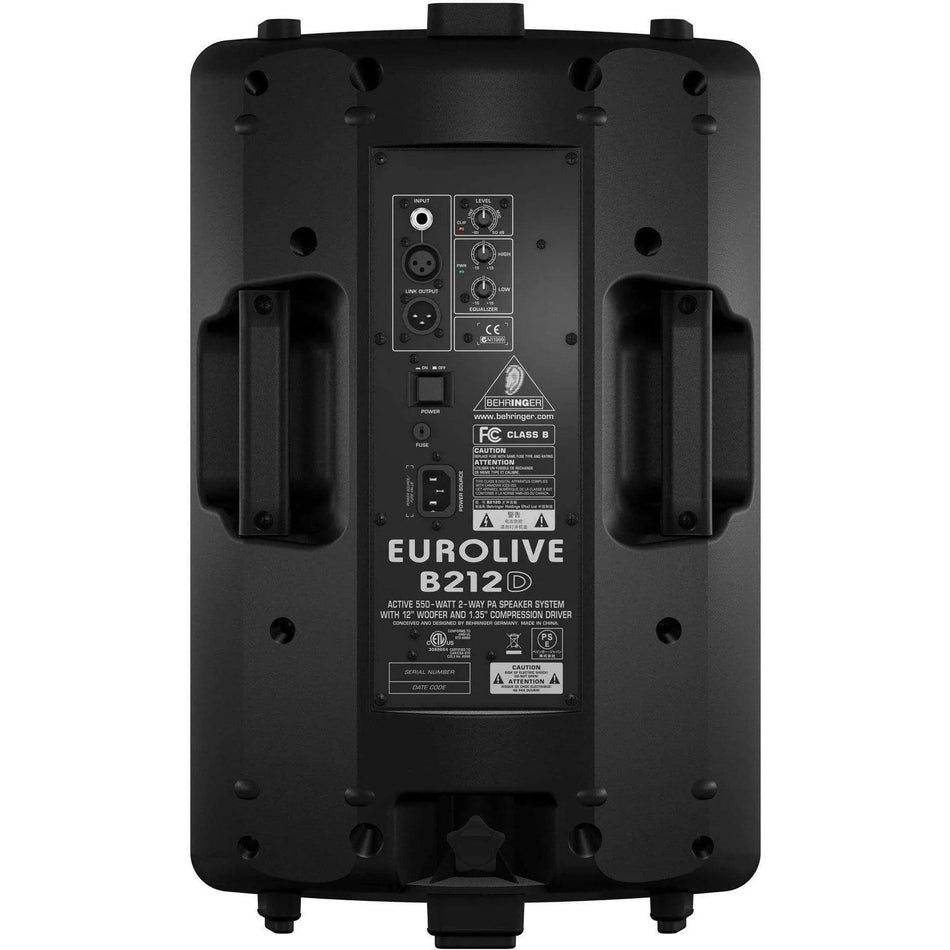 Behringer Eurolive B212D Active PA Speakers