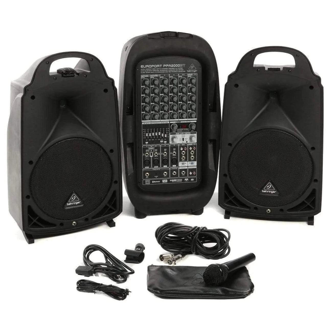 Behringer Europort PPA2000BT Portable PA System