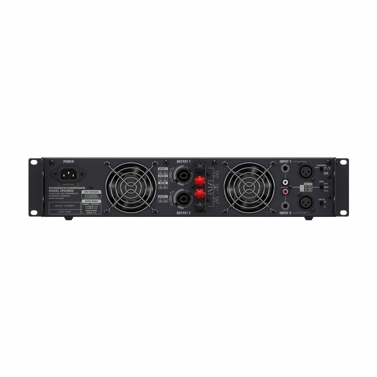 Behringer Europower EPX2800 Power Amplifier