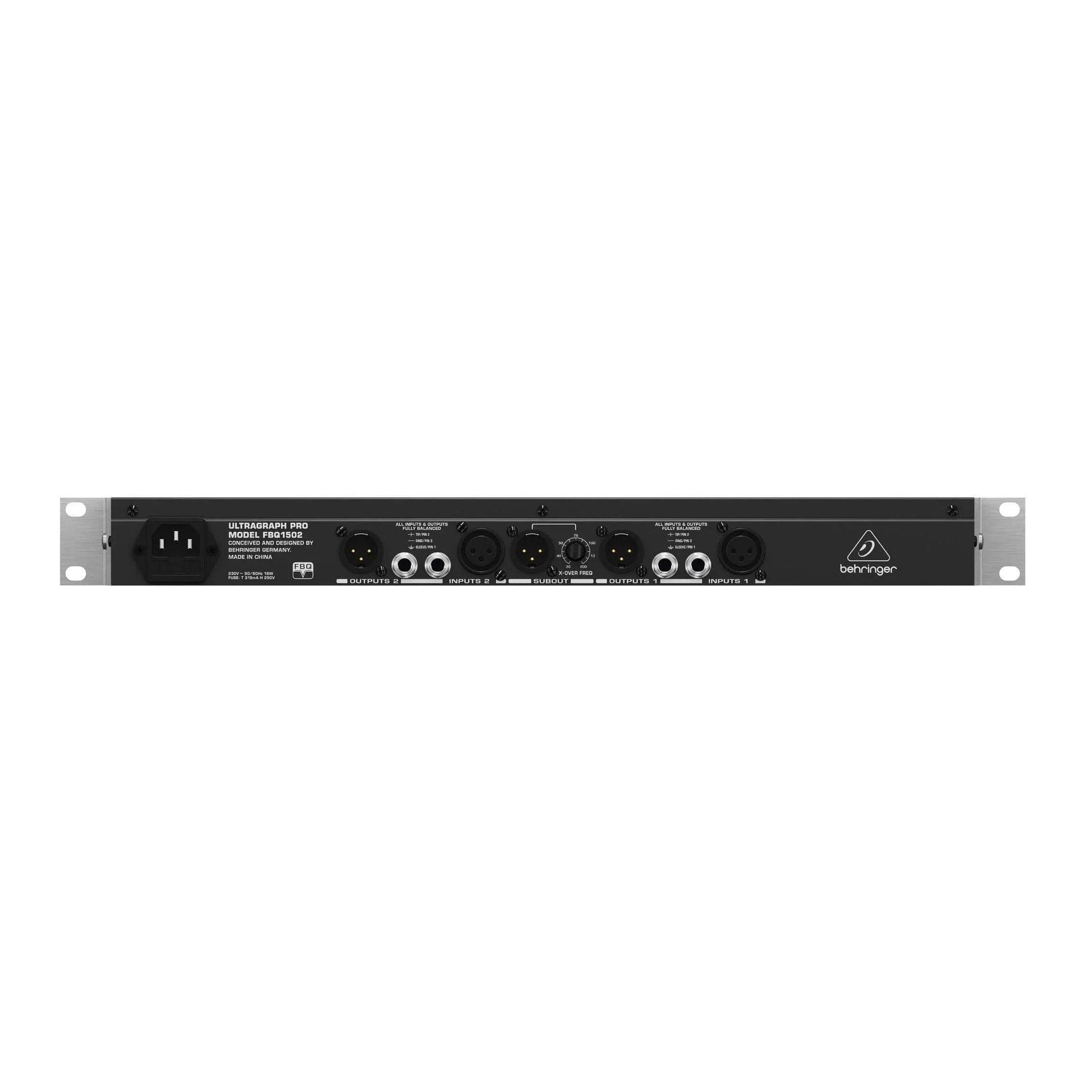 Behringer FBQ1502 Stereo Graphic Equalizer