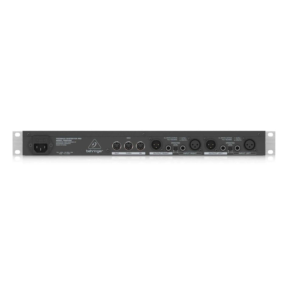 Behringer FBQ2496 Feedback Destroyer 24bit 96kHz 32Bit DSP
