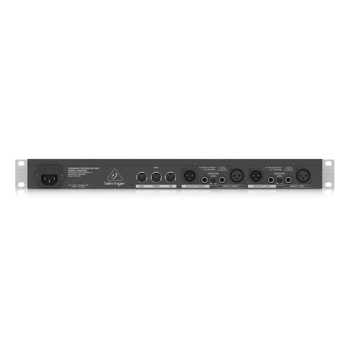 Behringer FBQ2496 Feedback Destroyer 24bit 96kHz 32Bit DSP