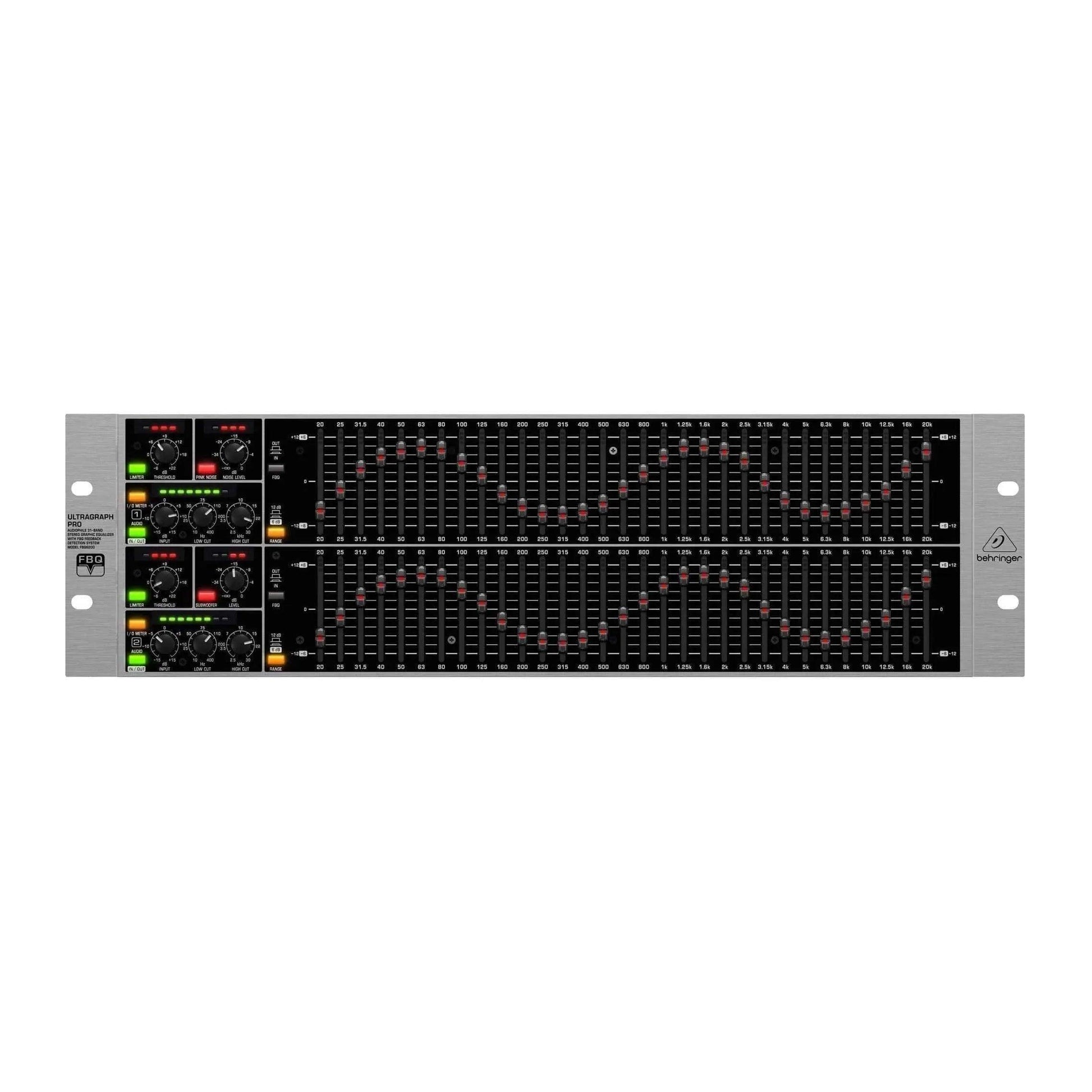 Behringer FBQ6200 Stereo Graphic Equalizer