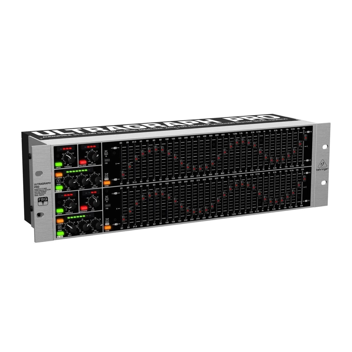 Behringer FBQ6200 Stereo Graphic Equalizer