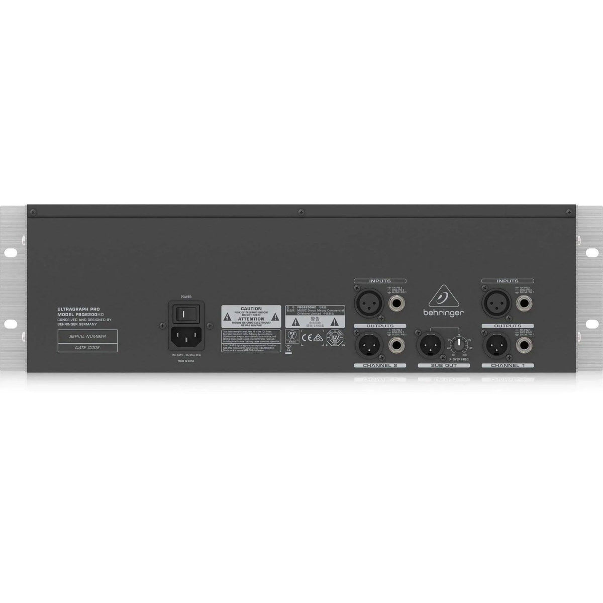 Behringer FBQ6200HD - Signal-Processors/Equalizers