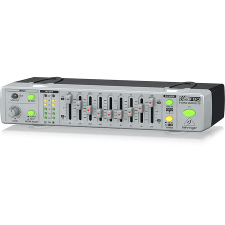 Behringer FBQ800 Ultra-Compact 9-Band Graphic Equalizer with FBQ