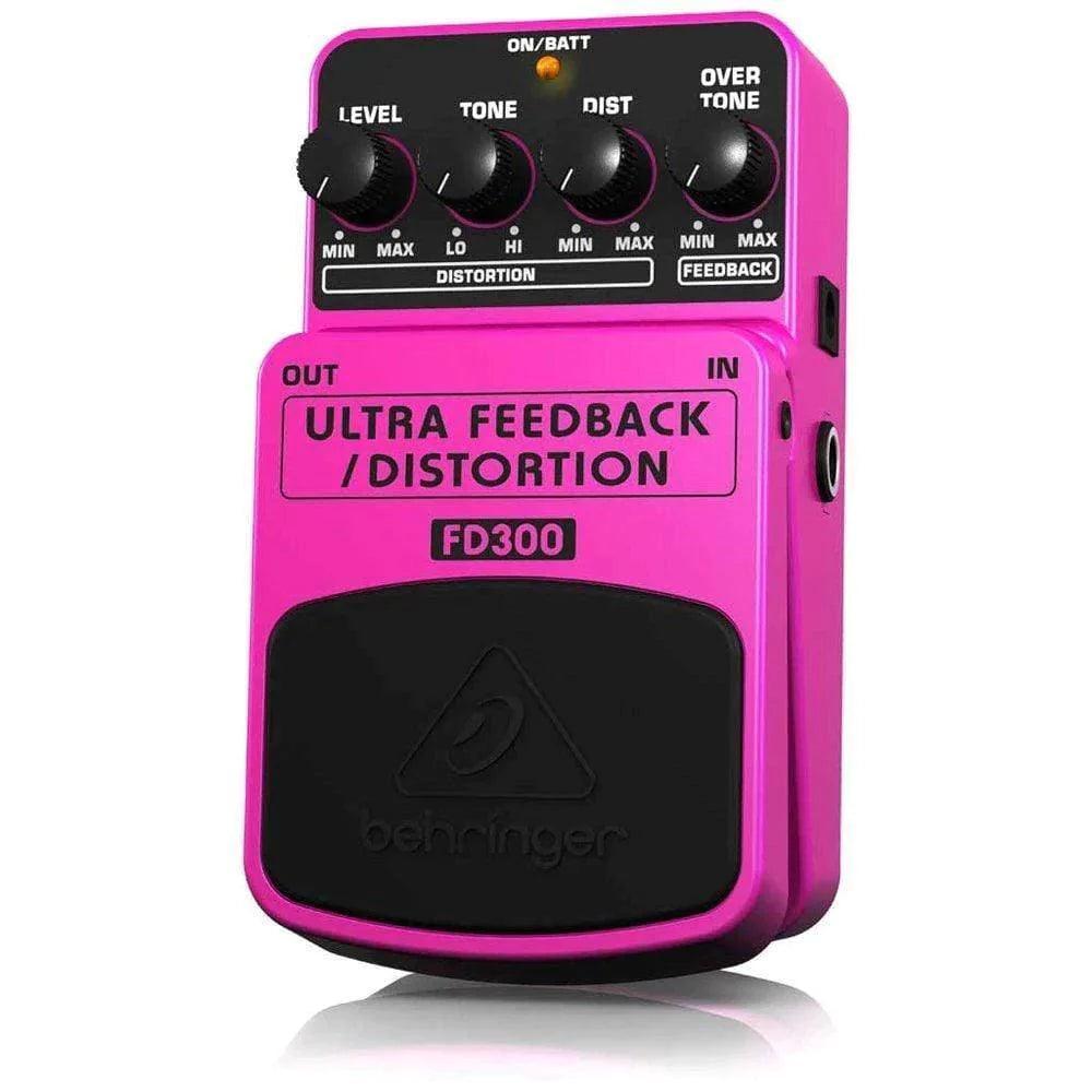 Behringer FD300 Ultra Feedback / Distortion Guitar Effects Pedal