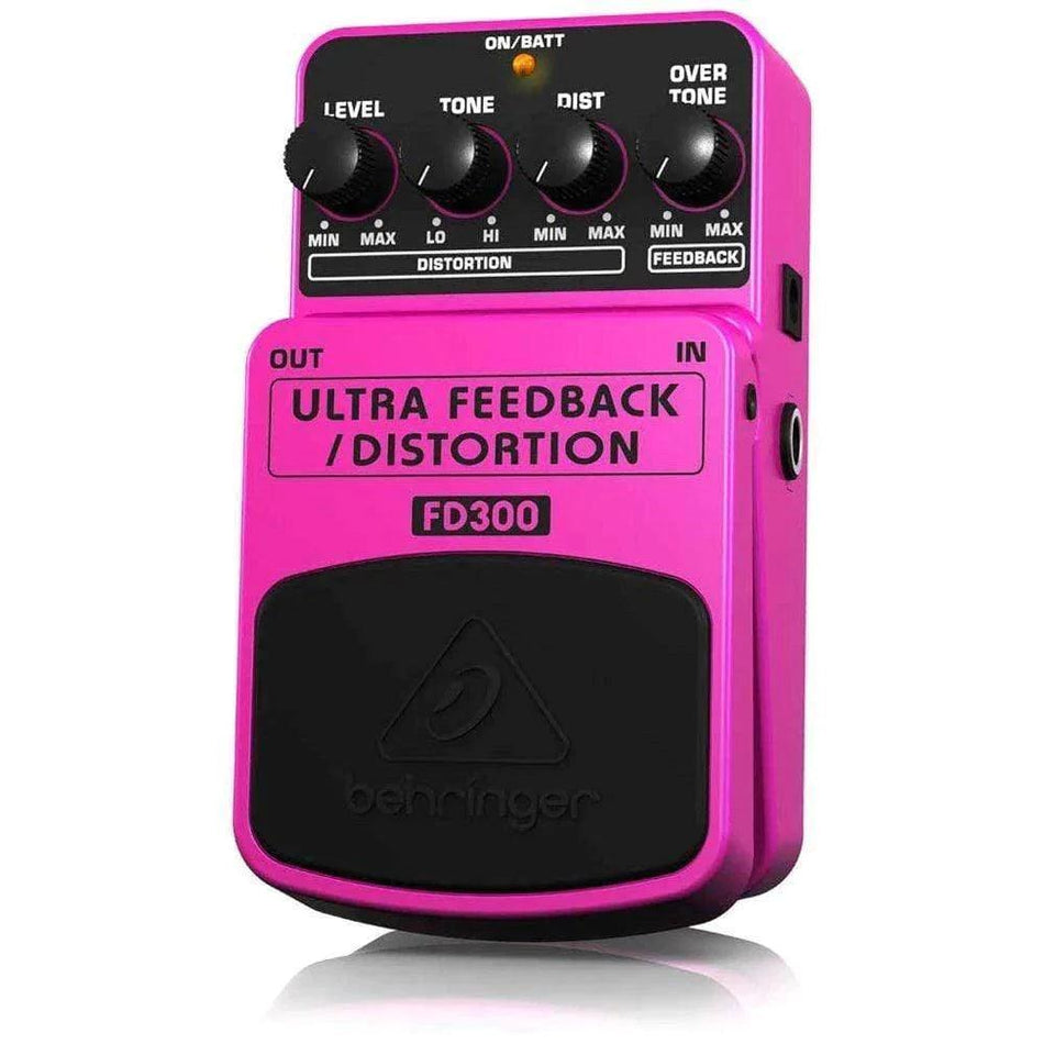 Behringer FD300 Ultra Feedback / Distortion Guitar Effects Pedal