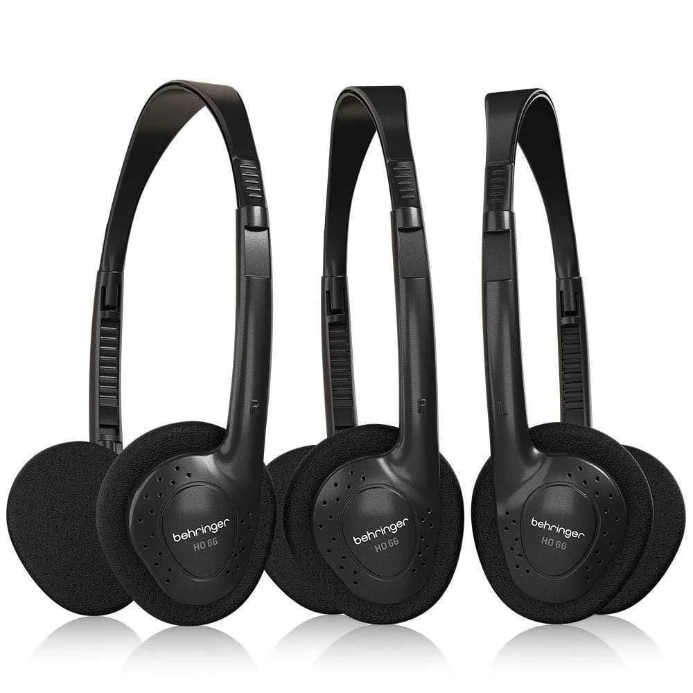 Behringer HO66 Stereo Heaphones - Pack of 3