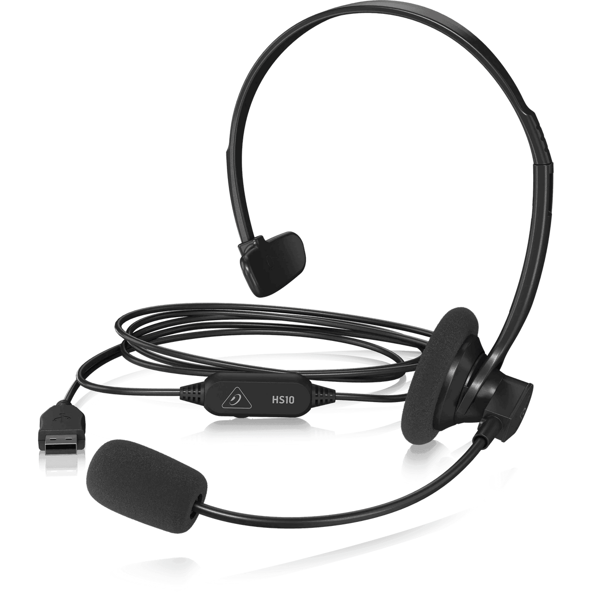 Behringer HS10 USB Mono Headset with Swivel Microphone