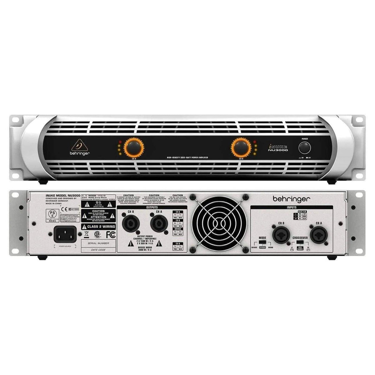 Behringer iNUKE NU3000 Power Amplifier