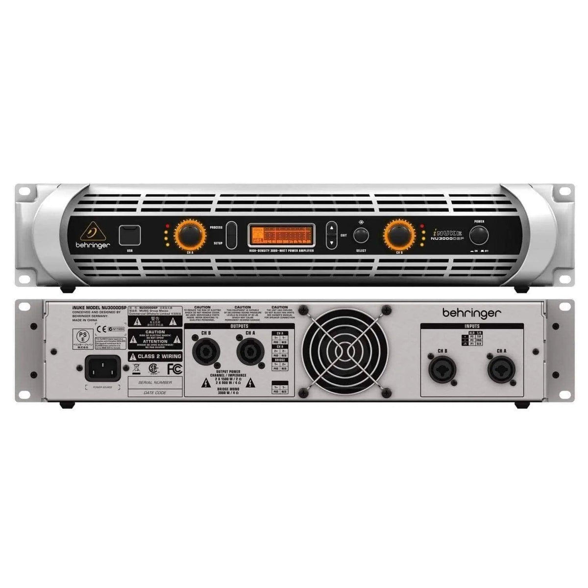 Behringer iNUKE NU3000DSP Power Amplifier
