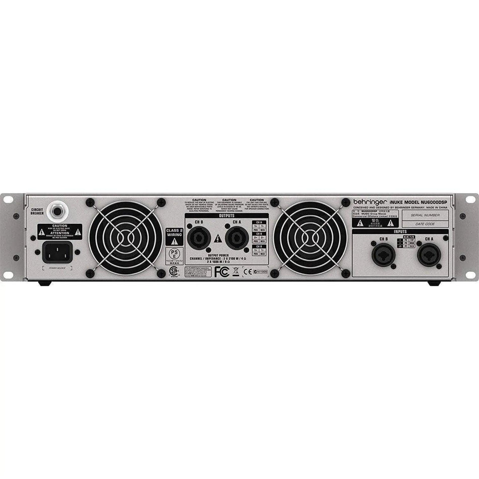 Behringer INUKE NU6000DSP Powered Amplifier w/DSP