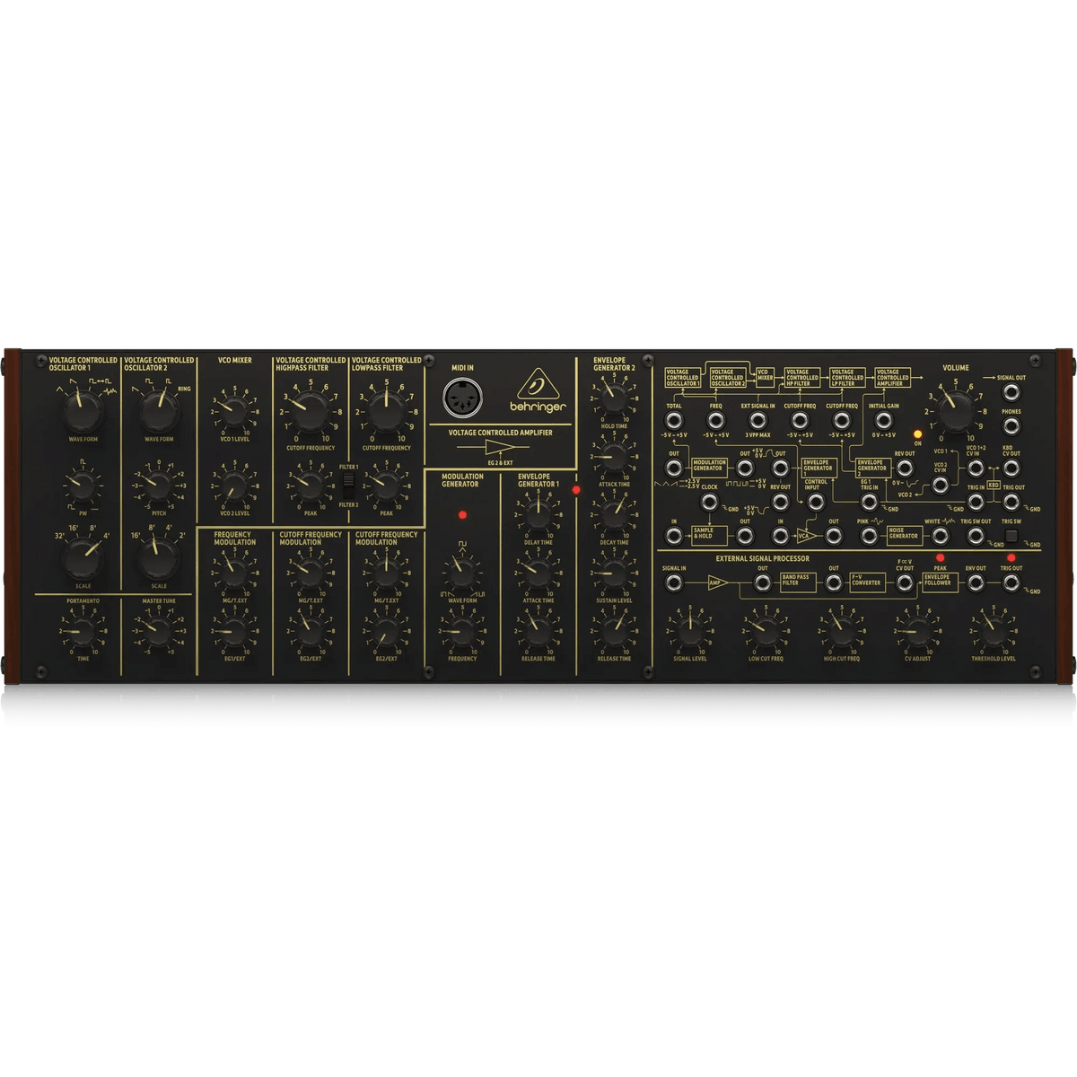 Behringer K-2 Analog and Semi-Modular Synthesizer