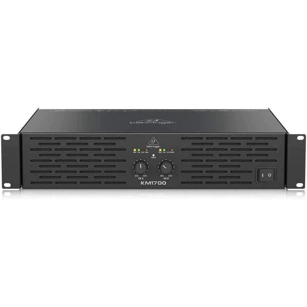 Behringer KM1700 Power Amplifier 2x800W @ 4Ohm / 2x500W @ 8Ohm w/ ART
