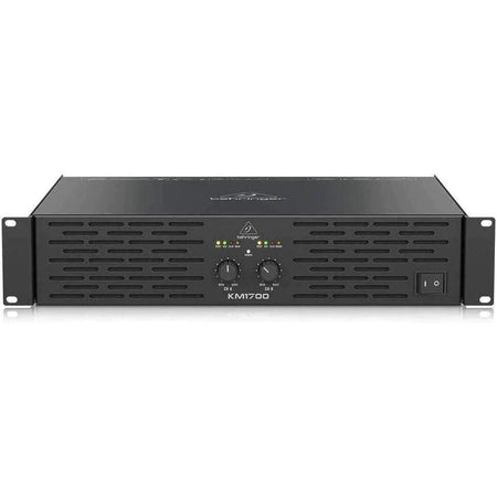 Behringer KM1700 Power Amplifier 2x800W @ 4Ohm / 2x500W @ 8Ohm w/ ART